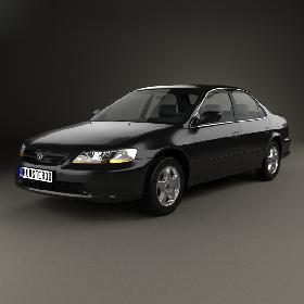 Honda Accord EX (US) 1998 3D model